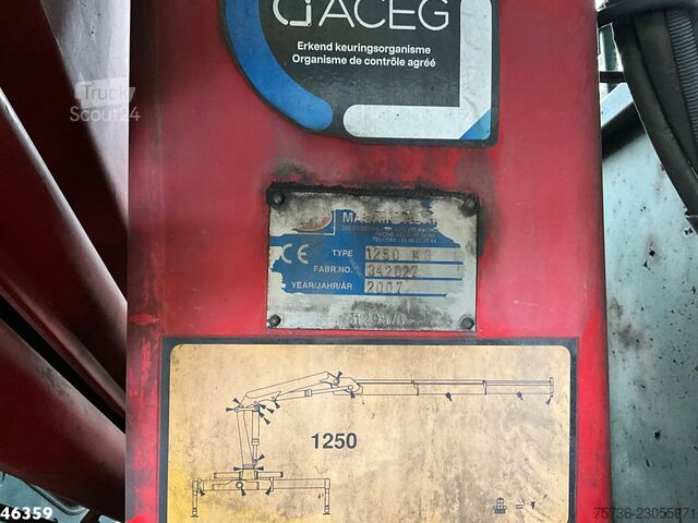 Mercedes-Benz Axor 1824 Manual Full steel HMF 12 Tonmeter laadkraan Mercedes-Benz Axor 1824 Manual Full steel HMF 12 Tonmeter laa...