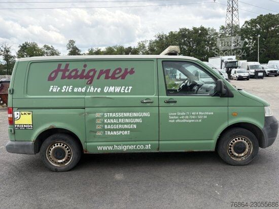 Kassevogn VW T5 TRANSPORTER TRANSPORTER 1,9 TDI,SERVICEWAGEN/BAUSTELLENFAHRZEUG