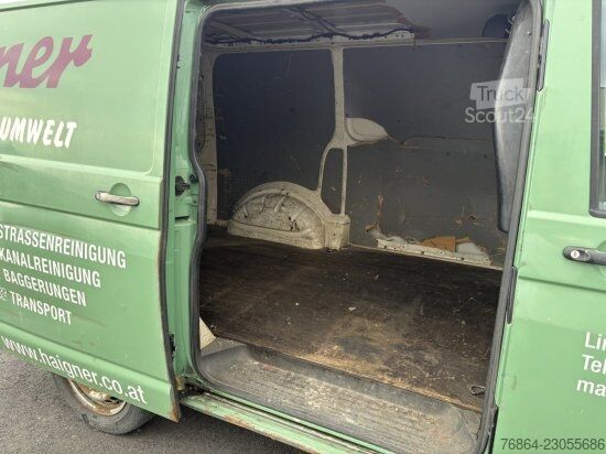 Kassevogn VW T5 TRANSPORTER TRANSPORTER 1,9 TDI,SERVICEWAGEN/BAUSTELLENFAHRZEUG