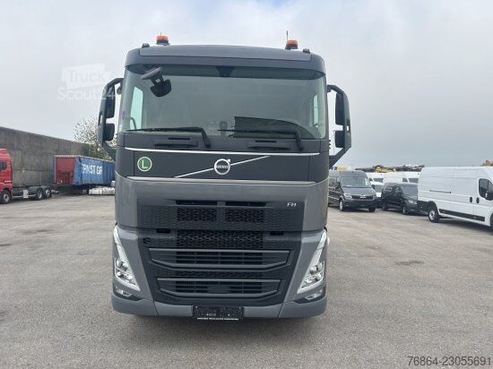 Üç taraflı damperli kamyon VOLVO FH 500 6X4 3-SEITEN KIPPER KRAN  MFCT HAMA KIPPER, PALFINGER PK 22000 RETARDER