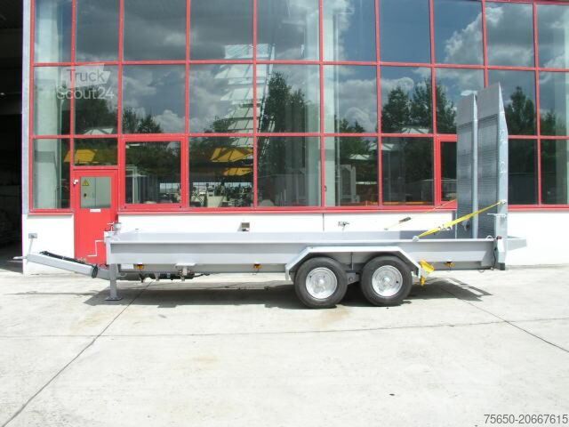 Alacsony rakodószintű pótkocsi Möslein TT 11-E6x2  Tieflader für Fräsen breiten Rampen, Neu
