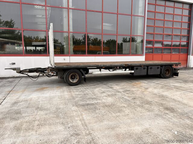 Alacsony rakodószintű pótkocsi Ackermann PA-F 18/7.4E 2 Achs Jumboanhänger Mega