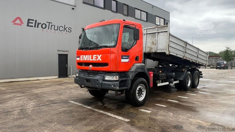 Sklápač Renault KERAX 420 (BOITE MANUELLE / LAMES / GRAND PONT ...