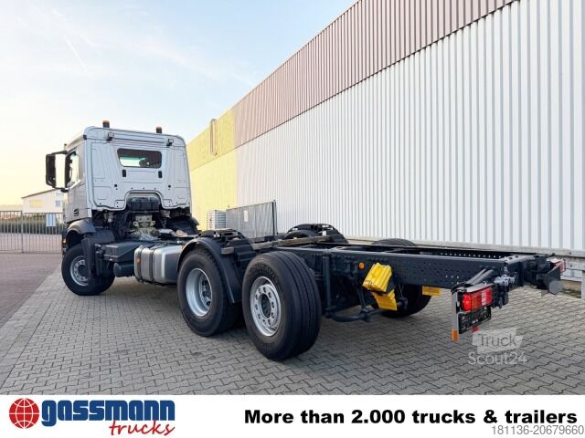 Шасі вантажівки Mercedes-Benz Arocs 2553 L 6x2, Lenk-/Liftachse, Navi,