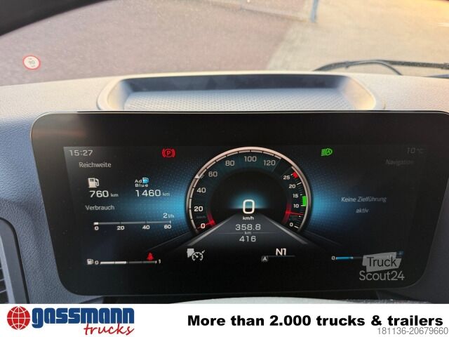 Шасі вантажівки Mercedes-Benz Arocs 2553 L 6x2, Lenk-/Liftachse, Navi,