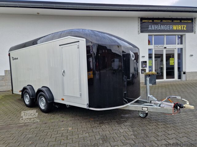 Bilvagn Cheval Liberté C 900 Roadster aerodynamischer Alukoffer Rampe