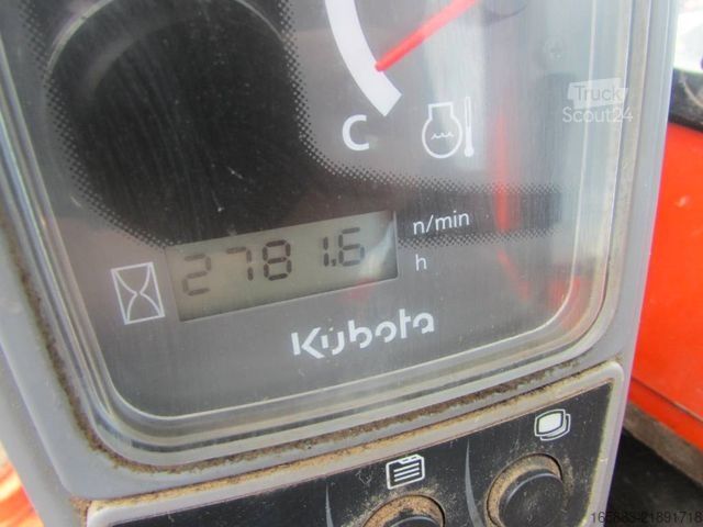Mini bager KUBOTA U 27-4 Minibagger 19.000 EUR