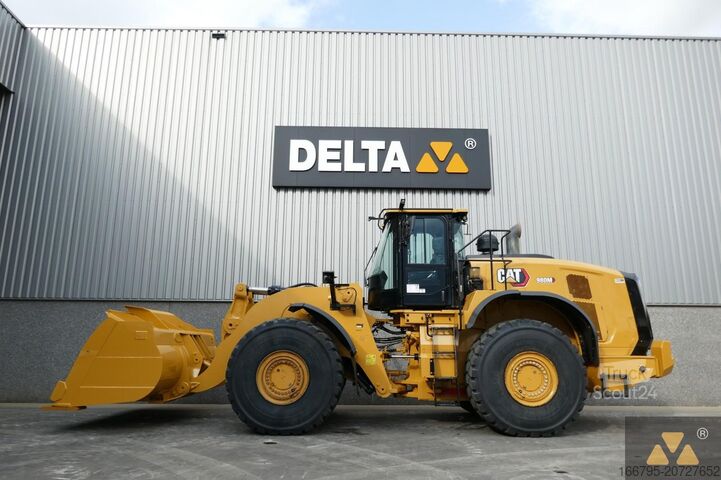 Riteņu iekrāvēji Caterpillar 980M