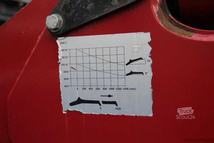 Кабельна система Mercedes-Benz AROCS 1848 - 219 TKM - 4x2 - PALFINGER 14T - RE...