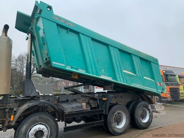Kipper vrachtwagen Mercedes-Benz Actros 4141 K 8x6 Muldenkipper Blatt Fed