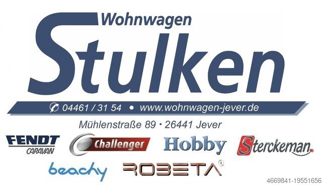 Caravane HOBBY 490 KMF de Luxe 2025  - Autark usw.