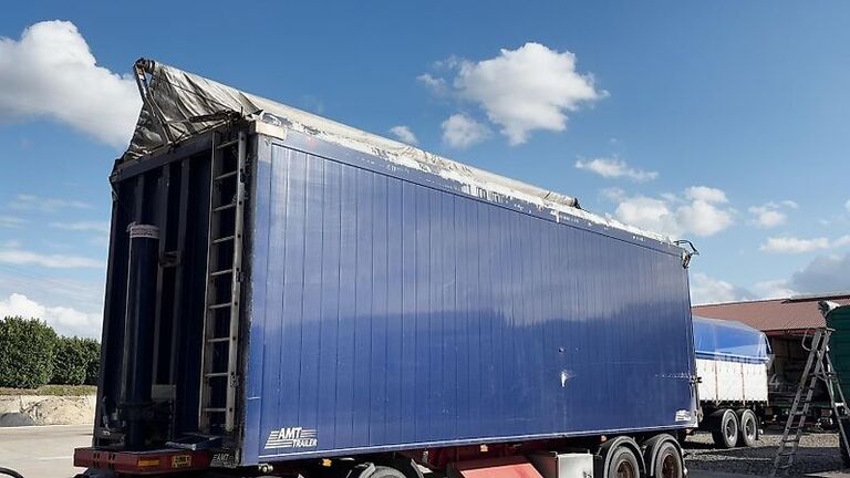 Kiepaanhangwagen MTDK 58m² Heckkipper DE Zulassung Tüv Neu Interne Nr. 3673