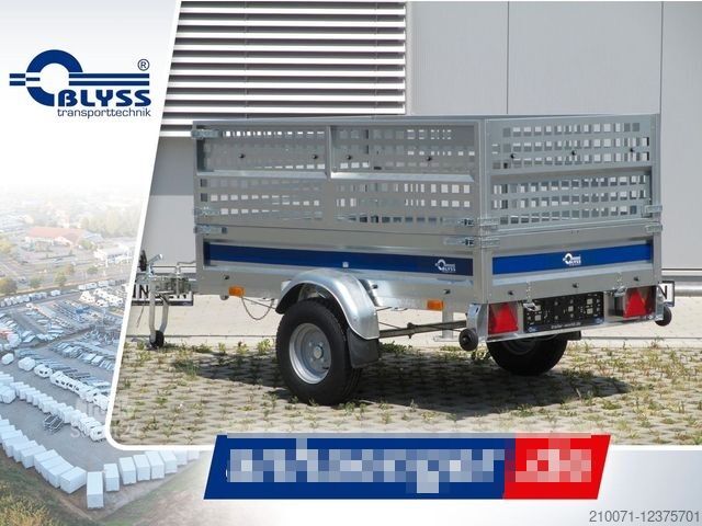 Przyczepa samochodowa BLYSS PKW Anhänger 183x118x79cm 750kg zGG