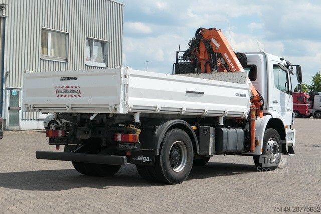 Damperli kamyon MERCEDES-BENZ 1829 K Axor, Atlas 116.3-A2L, AHK, Greifer,Klima