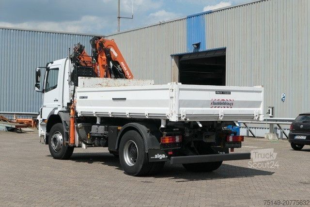 Damperli kamyon MERCEDES-BENZ 1829 K Axor, Atlas 116.3-A2L, AHK, Greifer,Klima
