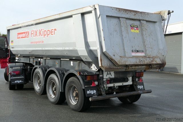 Semi-remorque benne LANGENDORF SKS-HS 24/29, Stahl, Hardox, 26m³, Luft-Lift,BPW