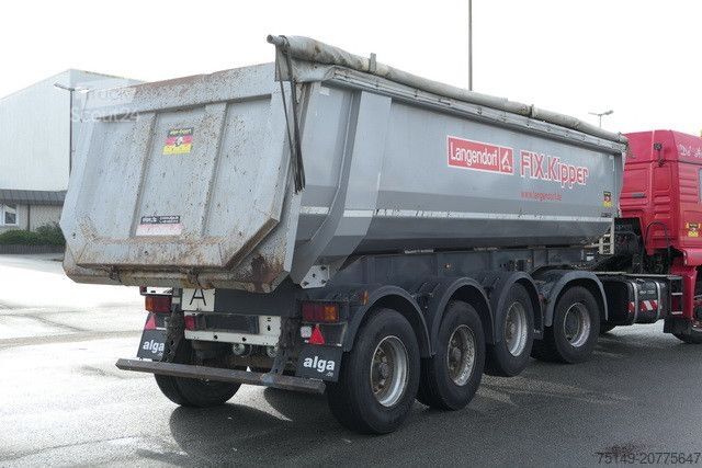 Semi-remorque benne LANGENDORF SKS-HS 24/29, Stahl, Hardox, 26m³, Luft-Lift,BPW