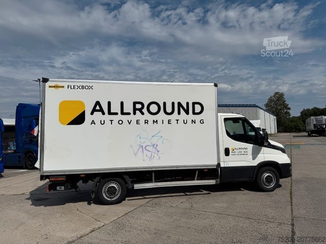 Transporter mit Koffer IVECO Daily Fahrgestell Einzelkabine 35 S ... Radstand