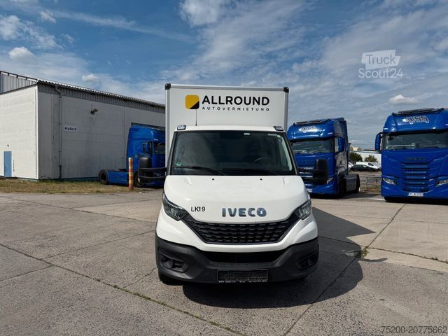 Transporter mit Koffer IVECO Daily Fahrgestell Einzelkabine 35 S ... Radstand