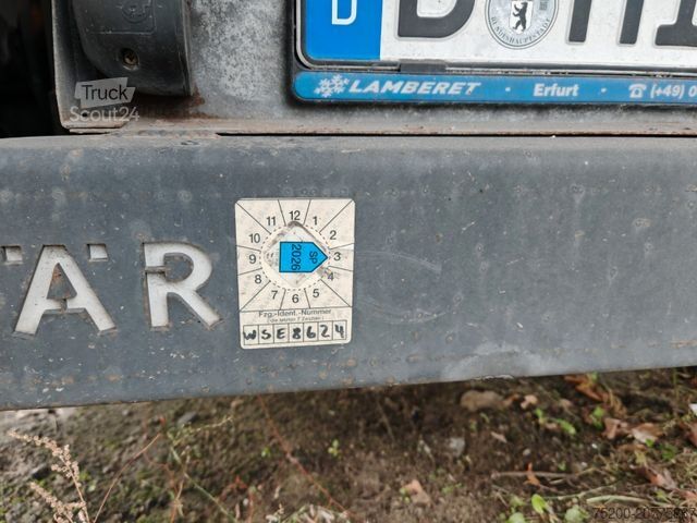 Remorque à caisse SAXAS AKD 71-11-DZ