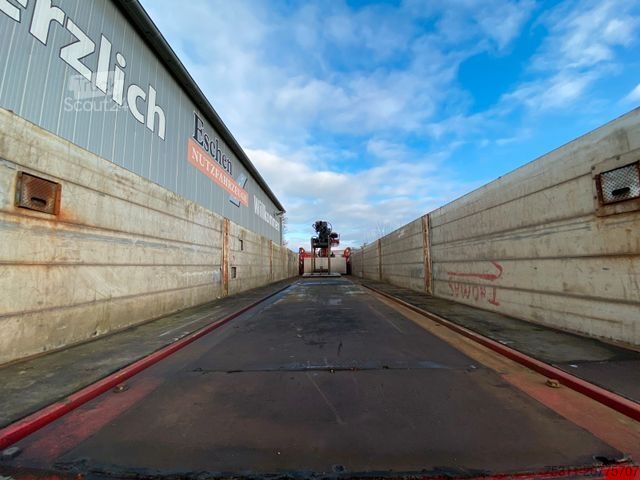 Semirimorchio aperto SCHWARZMÜLLER SPA 3/E | Kennis 16.000 Rollkran*Steinzange