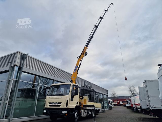 Tovornjak s montažno dvigalko IVECO 75 E 190 Pritsche/Kran/Funk/Seilwinde/ 33 TKM