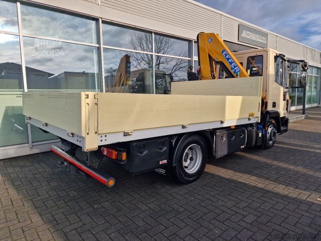 Tovornjak s montažno dvigalko IVECO 75 E 190 Pritsche/Kran/Funk/Seilwinde/ 33 TKM