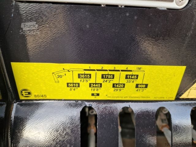 Tovornjak s montažno dvigalko IVECO 75 E 190 Pritsche/Kran/Funk/Seilwinde/ 33 TKM