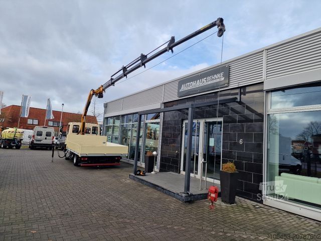 Pick-up kombi IVECO 75 E 190 Pritsche/Kran/Funk/Seilwinde/ 33 TKM