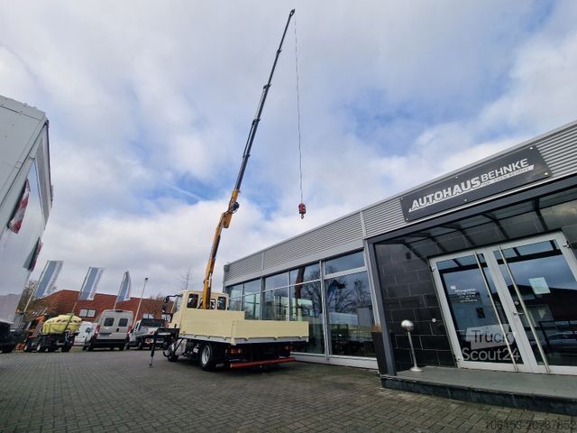 Pick-up kombi IVECO 75 E 190 Pritsche/Kran/Funk/Seilwinde/ 33 TKM