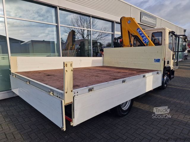 Pick-up kombi IVECO 75 E 190 Pritsche/Kran/Funk/Seilwinde/ 33 TKM