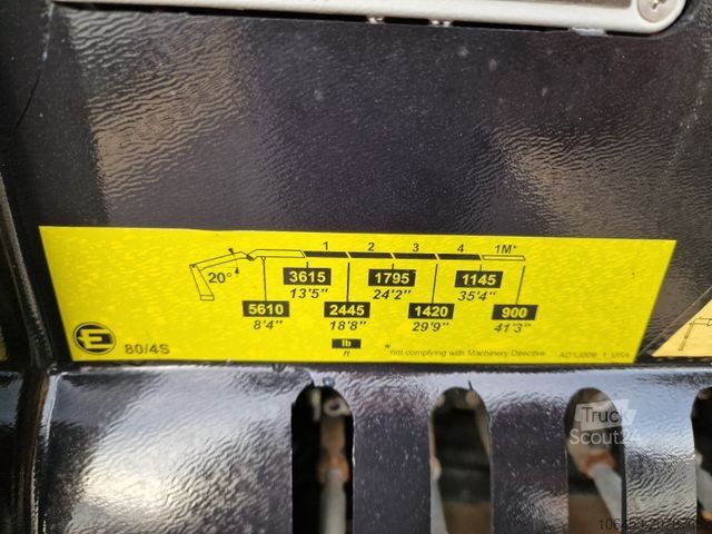 Pick-up kombi IVECO 75 E 190 Pritsche/Kran/Funk/Seilwinde/ 33 TKM