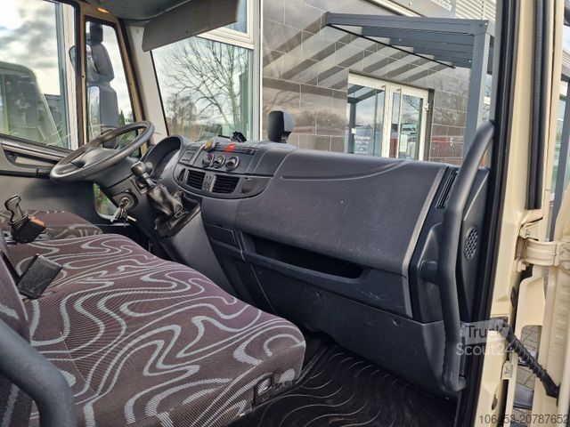 Pick-up kombi IVECO 75 E 190 Pritsche/Kran/Funk/Seilwinde/ 33 TKM