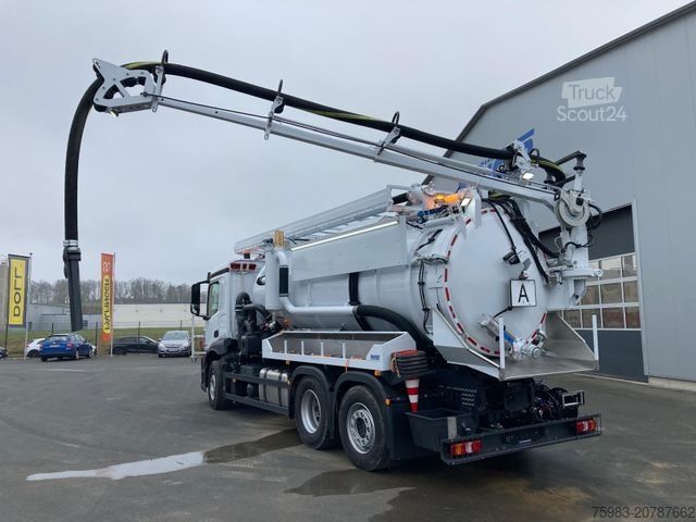 Vakumska cisterna MERCEDES-BENZ AROCS 2546 6x2 / Sauger KRÜGER SSP 14-1 AK