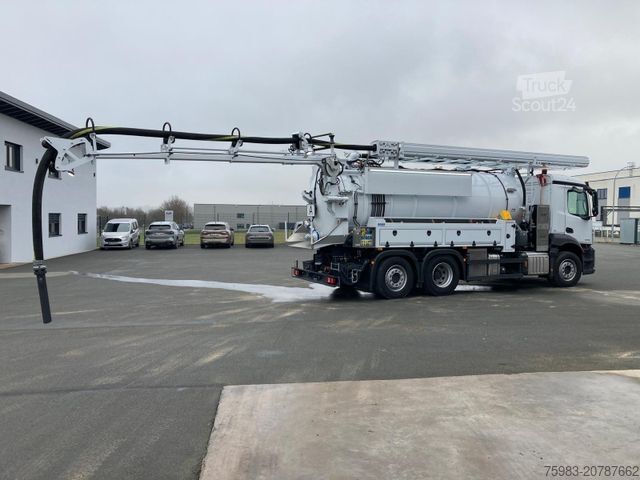 Vakumska cisterna MERCEDES-BENZ AROCS 2546 6x2 / Sauger KRÜGER SSP 14-1 AK