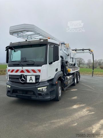 Vakumska cisterna MERCEDES-BENZ AROCS 2546 6x2 / Sauger KRÜGER SSP 14-1 AK