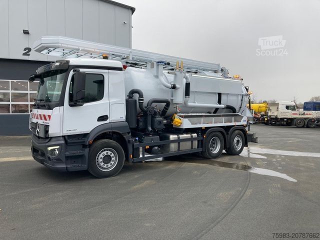 Vakumska cisterna MERCEDES-BENZ AROCS 2546 6x2 / Sauger KRÜGER SSP 14-1 AK
