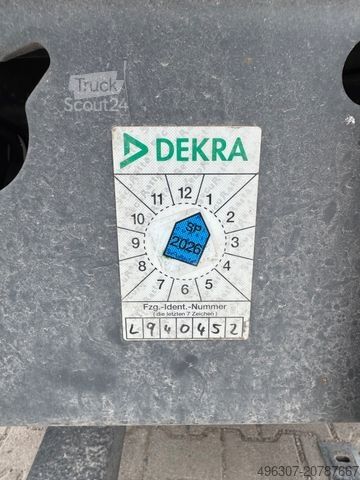 Flaklastbil med kapell MERCEDES-BENZ Atego 1221 / Schiebeplane + Dach / TOP