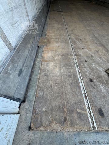 Flaklastbil med kapell MERCEDES-BENZ Atego 1221 / Schiebeplane + Dach / TOP