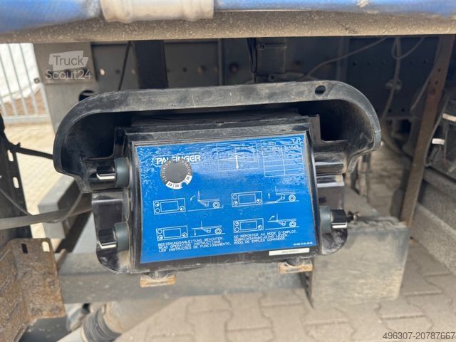 Flaklastbil med kapell MERCEDES-BENZ Atego 1221 / Schiebeplane + Dach / TOP