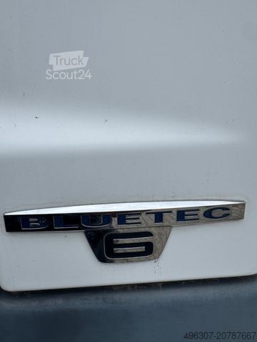 Flaklastbil med kapell MERCEDES-BENZ Atego 1221 / Schiebeplane + Dach / TOP