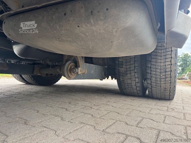 Flaklastbil med kapell MERCEDES-BENZ Atego 1221 / Schiebeplane + Dach / TOP