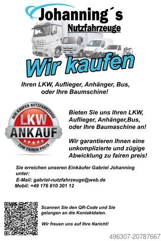 Flaklastbil med kapell MERCEDES-BENZ Atego 1221 / Schiebeplane + Dach / TOP