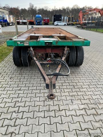 Priekaba Wehl Abroller Kombi Anhänger Plateau Tieflader