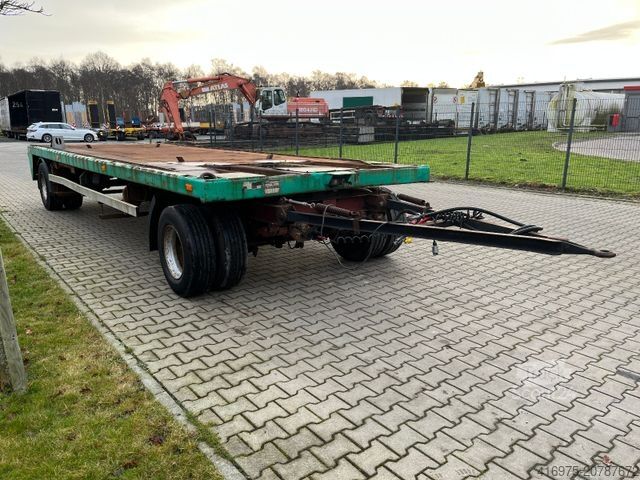 Priekaba Wehl Abroller Kombi Anhänger Plateau Tieflader
