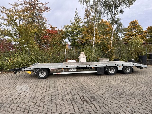 Низькорамний причіп Möslein TO 3 F Schwebheim  3 Achs Tiefladeranhänger
