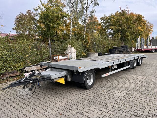 Низькорамний причіп Möslein TO 3 F Schwebheim  3 Achs Tiefladeranhänger
