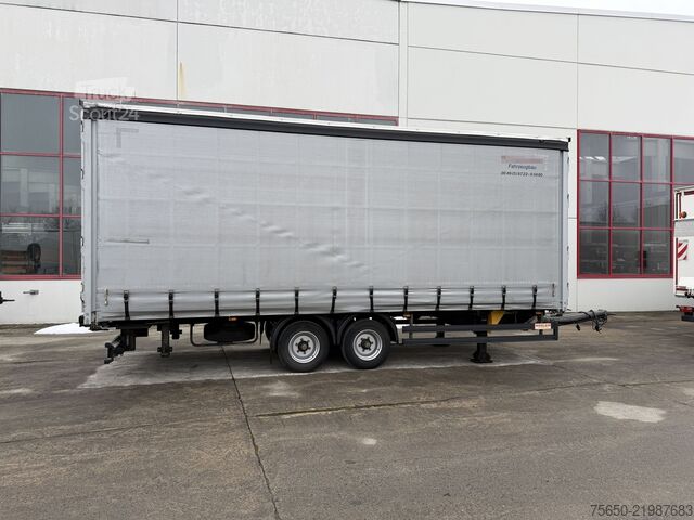 Відкритий причіп з тентом Möslein TPW 105 D Schwebheim  Tandemplanenanhänger