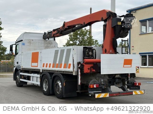 Autolaadkraan MERCEDES-BENZ Actros 2545*Palfinger 21.001*Retarder*