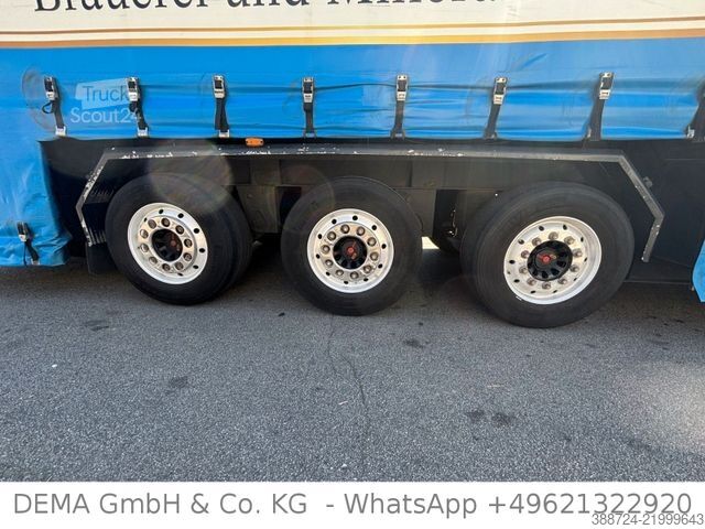 Ανοιχτό ημιρυμουλκούμενο με μουσαμά KEMPF SP 35/3*Schiebeplane*Hubdach*ALU*Tiefbett*